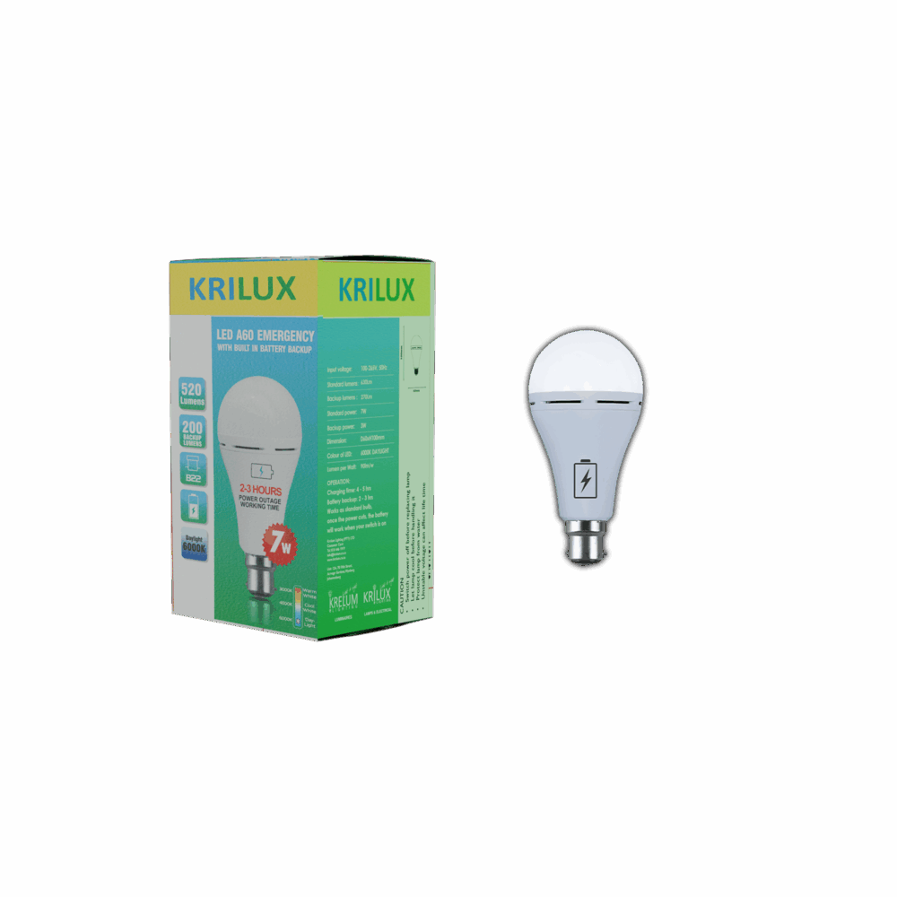 A60 LED SMD Built in Battery Backup