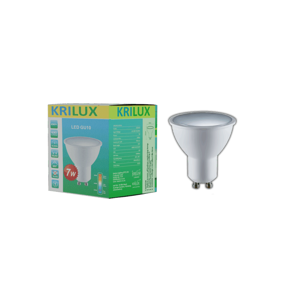 GU10 LED SMD Plastic