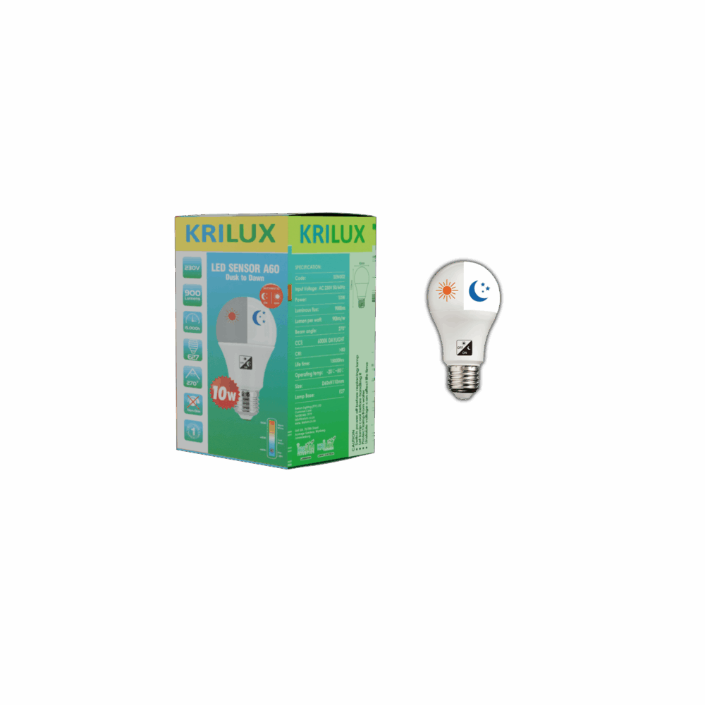 A60 LED SMD Day/Night Sensor Lamps