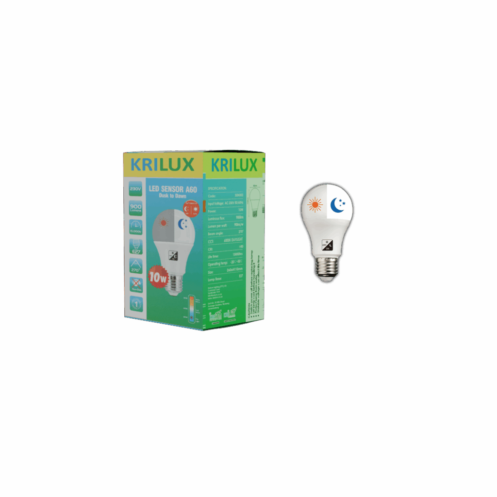 A60 LED SMD Day/Night Sensor Lamps