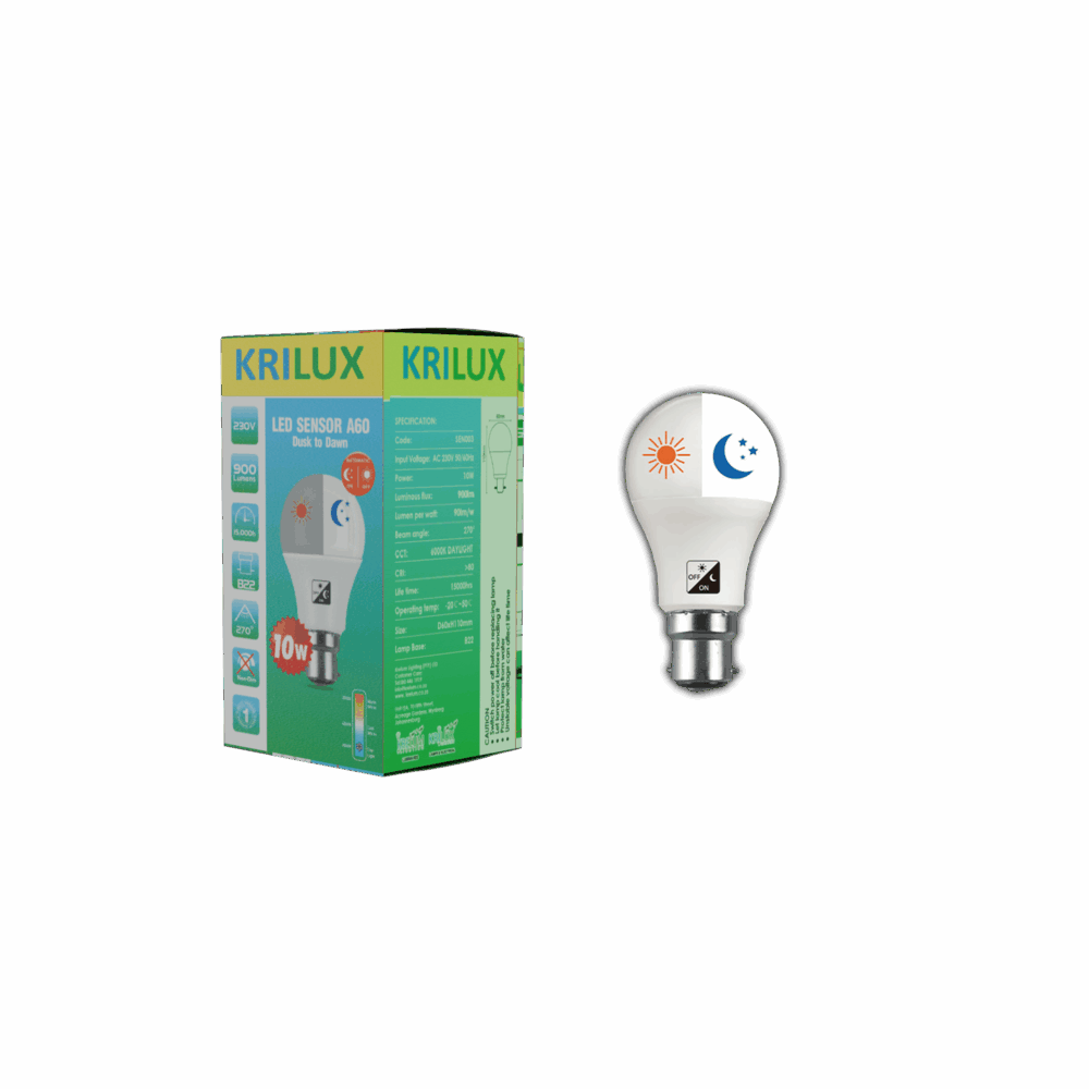 A60 LED SMD Day/Night Sensor Lamps
