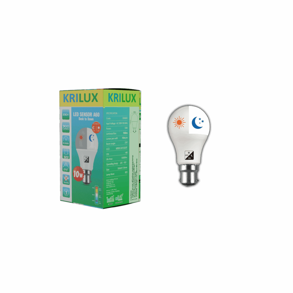 A60 LED SMD Day/Night Sensor Lamps