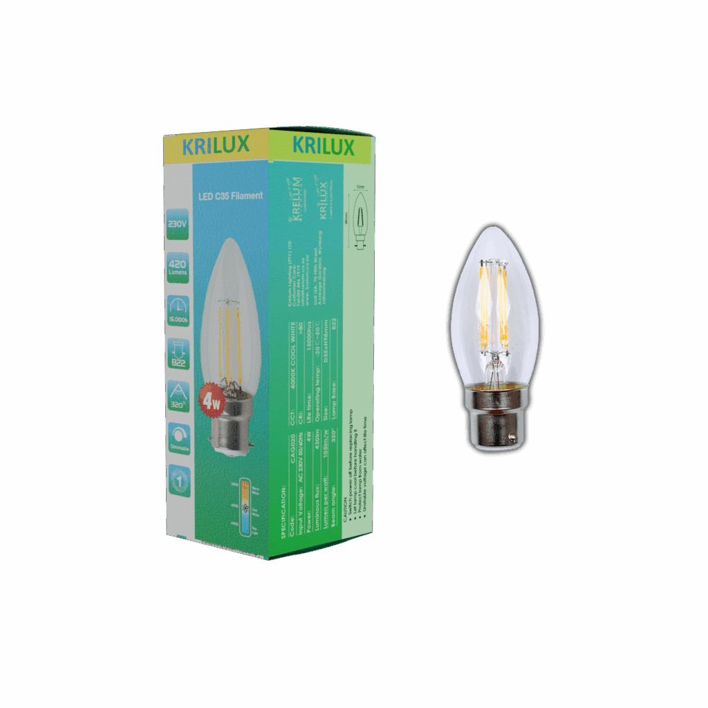 C37 LED Filament